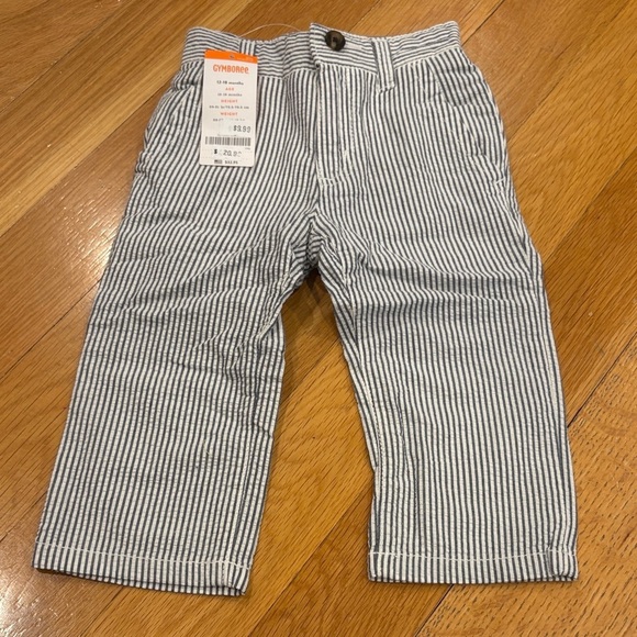 Gymboree Other - Gymboree Navy and White Striped Kids Pants